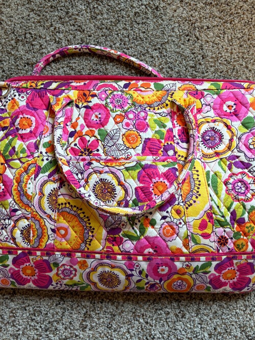 Vera Bradley Frame Travel Bag